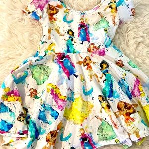 NEW! Wild Rich Kids Watercolor Princess Twirl 3/4